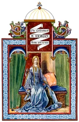 Weibliche Tracht, 1135-1154