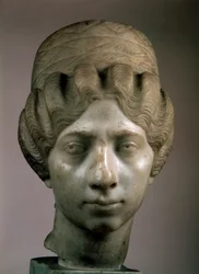 Weibliches Porträtkopf Die syrische Frau, 160-170