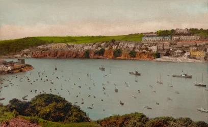 Fowey von Polruan, ca. 1930