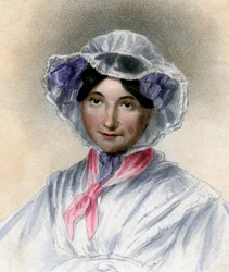 Frances Trollope, englische Schriftstellerin des 19. Jahrhunderts