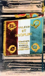 Flagge der Französischen Fremdenlegion, Sidi Bel Abbes, Algerien
