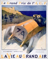 Französischer Grand Prix, Titelblatt der Zeitschrift La Vie au Grand Air