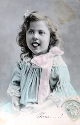 Französische Postkarte, um 1900