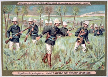 Französische Aufklärungstruppen, Madagaskar-Expedition