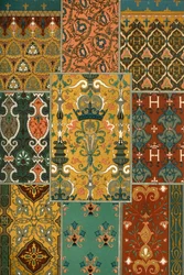 Französische Renaissance-Teppichmalerei, 1898