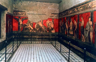 Fries der Villa der Mysterien, Pompeji