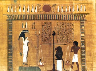 Grabpapyrus, altägyptisch, 18. Dynastie, 1550-1293 v. Chr.