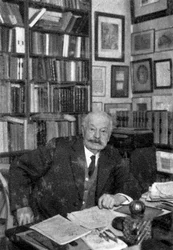 G. Lenotre, französischer Historiker und Dramatiker, 1924