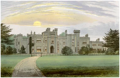 Garnstone, Herefordshire, Heim der Familie Peploe, ca. 1880