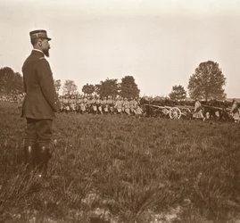 General Henri Gouraud, Champagne, Nordfrankreich, um 1914-1918