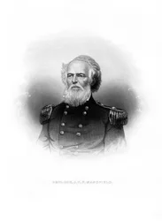 General Joseph King Fenno Mansfield, amerikanischer Soldat, 1872