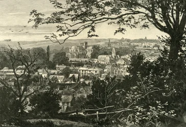 Gesamtansicht von Winchester, 1898