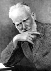 George Bernard Shaw 1856-1950, irischer Autor, frühes 20. Jahrhundert