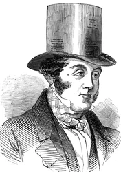 George Hudson, der Eisenbahnkönig, 1848