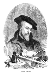 Georgius Agricola, deutscher Arzt, Mineraloge und Metallurg des 16. Jahrhunderts
