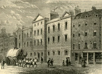 Giltspur Street Compter, 1840, ca. 1872