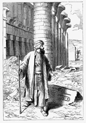 Giovanni Battista Belzoni, italienischer Entdecker und Altertumsforscher, um 1860
