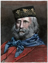 Giuseppe Garibaldi, italienischer Patriot, 1882
