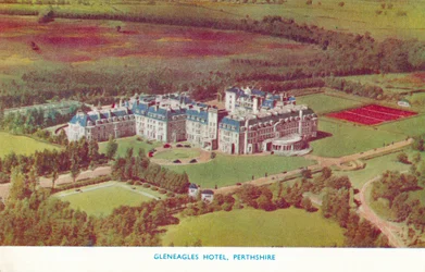 Gleneagles Hotel, Perthshire, um 1930