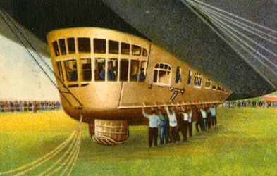 Gondel eines Zeppelins, 1932