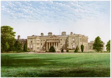 Gopsal Hall, Leicestershire, Heimat von Lord Howe, ca. 1880