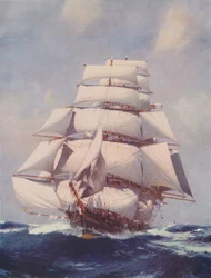 Anmutig auf den Meeren reitend, 1936