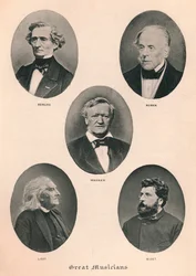 Große Musiker - Platte II., 1895