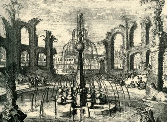 Grüner Brunnen und Kolosseum...Château d
