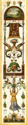 Groteske Malereien aus den Loggien des Vatikans, Rom, Italien, 1928