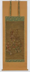 Gruppe von Deva und Devi, Nanbokucho-Periode, 14.-15. Jahrhundert