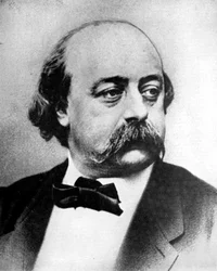 Gustave Flaubert, französischer Romanautor, 19. Jahrhundert