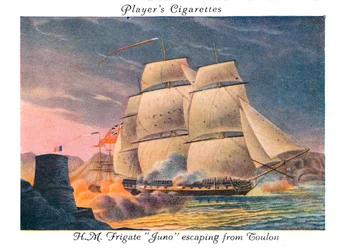 H.M. Fregatte Juno entkommt aus Toulon, 1936