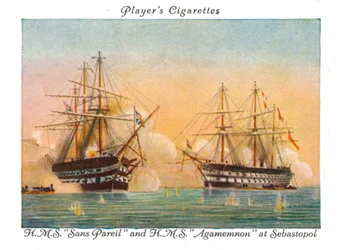 H.M.S. Sans Pariel und H.M.S. Agamemnon in Sewastopol, 1936