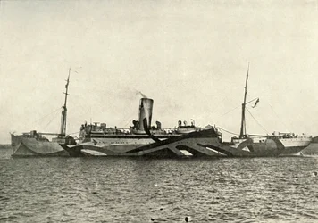 H.M. Hilfskreuzer Coronado getarnt