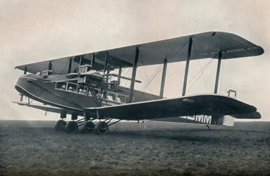 Handley-Page W.10 Passagierflugzeug im Einsatz bei Imperial Airways, 1929