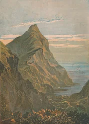 Hartland Point, in der Nähe von Clovelly, Nord-Devon, 1864