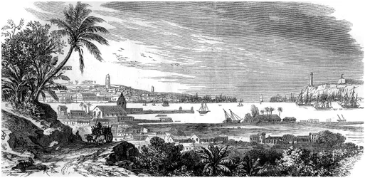 Havanna, Kuba, um 1865