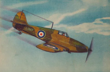 Hawker Hurricane Jagdflugzeug, ca. 1944