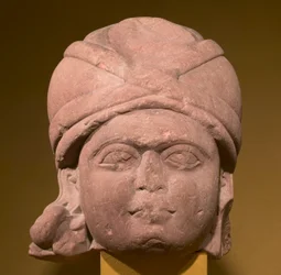 Kopf eines Yaksha, ca. 125 v. Chr.