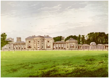 Heaton Park, Lancashire, Heim des Earl of Wilton, ca. 1880