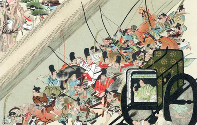 Heiji-Rebellion, Japan, 1159
