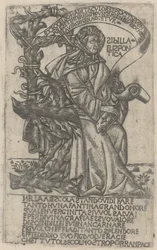 Hellespontinische Sibylle, frühes 15. Jahrhundert