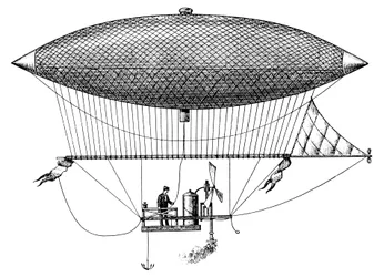 Henri Giffards lenkbares Luftschiff