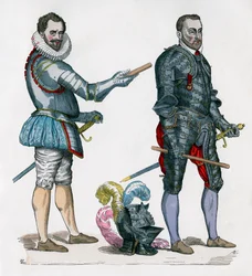 Heinrich I., Herzog von Guise, 1580, und Franz von Montmorency, 1576 1882-1884