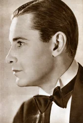 Herbert Marshall, englischer Schauspieler, 1933