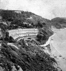 Hesketh Crescent, Torquay, Devon, frühes 20. Jahrhundert