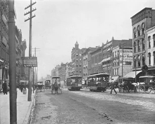 High Street, Columbus, Ohio, USA