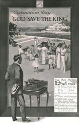 His Masters Voice Werbung, 1911