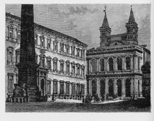 Geschichte des antiken Rom. Die Erzkathedrale St. Johannes im Lateran ist die Kathedralkirche der Diözese Rom und der offizielle kirchliche Sitz des Bischofs von Rom, der der Papst ist.