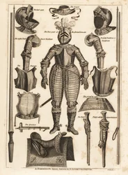 Waffen, Rüstungen und Ausrüstungen des Reiters